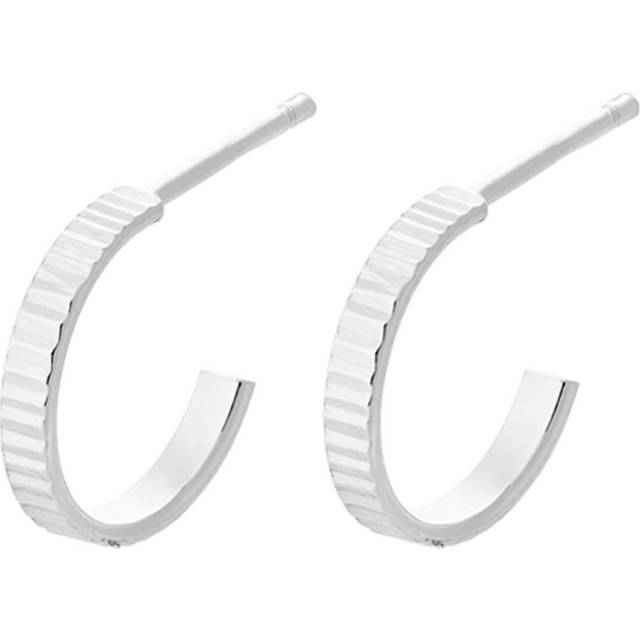 Sea Reflection Mini Hoops - Silver Sterling 925 (Onesize)