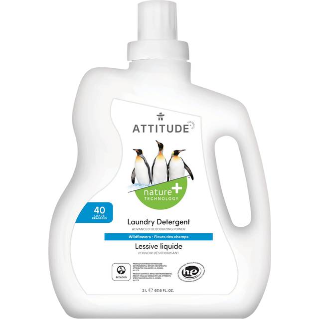 Attitude Liquid Laundry Detergent 40 Loads Wildflowers 67.6 fl oz