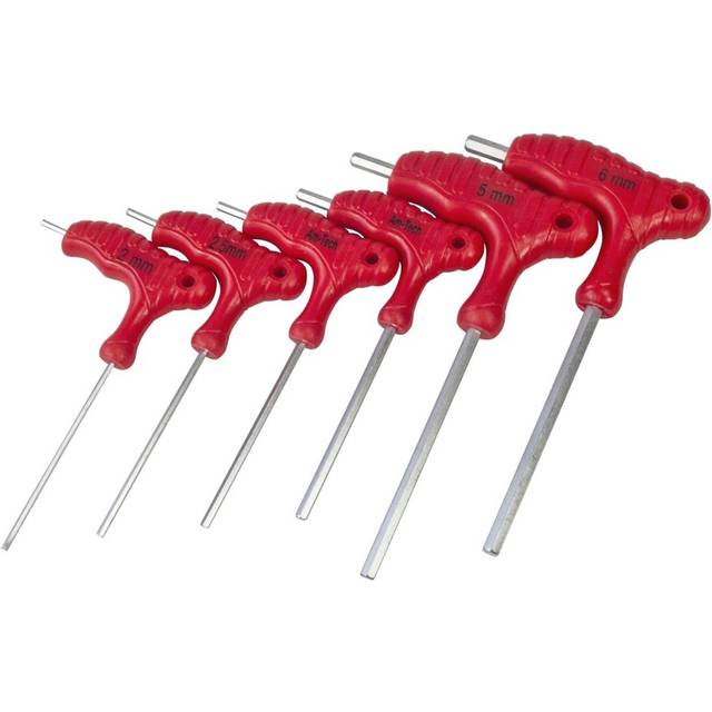 Amtech 6 Piece T-Handle Hex Key Set
