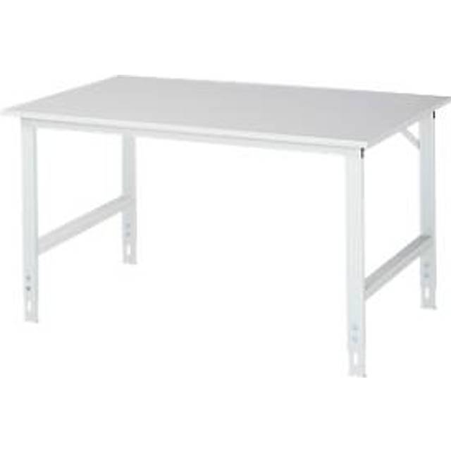 RAU height 800 – 850 mm, frame feet WxD 60 x 30 mm, height 800 - 850 mm, frame feet WxD 60 x 30 mm, WxD 1500 x 1000 mm - light grey RAL 7035
