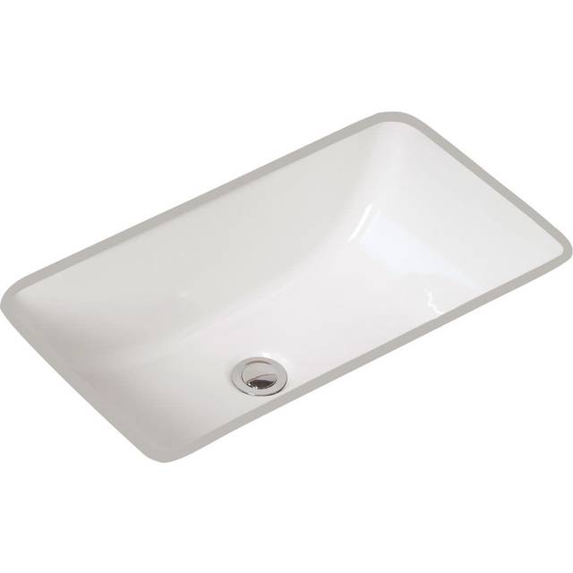 Mansfield Plumbing 218NS Petite Covington Under Counter Lavatory, White