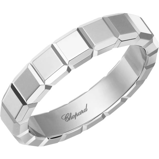 Chopard Ice Cube 18ct White Gold Medium Ring - 56