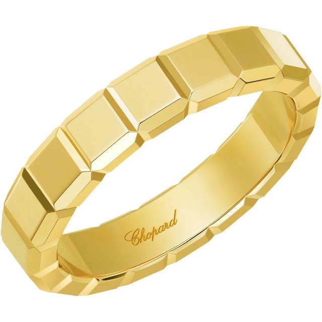 Chopard Ice Cube 18ct Yellow Gold Medium Ring - 55