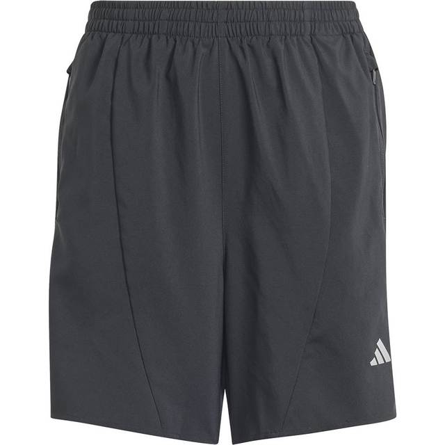 Woven Löparshorts - Black / Reflective Silver