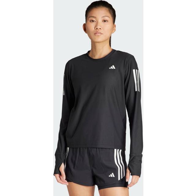 adidas Women's Own The Run Long Sleeve Running Top, Black