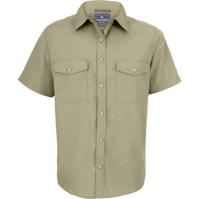 'Expert Kiwi' Short Sleeved Shirt - Beige