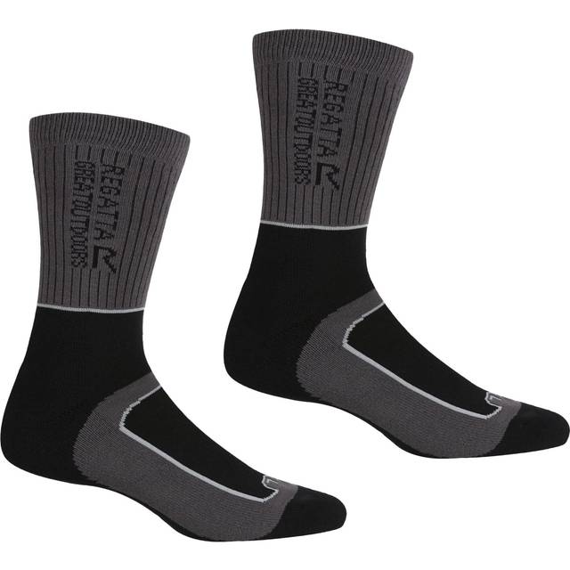 (3 UK-5 UK, Briar Grey/Light Steel) Regatta Womens/Ladies Samaris 2 Season Boot Socks