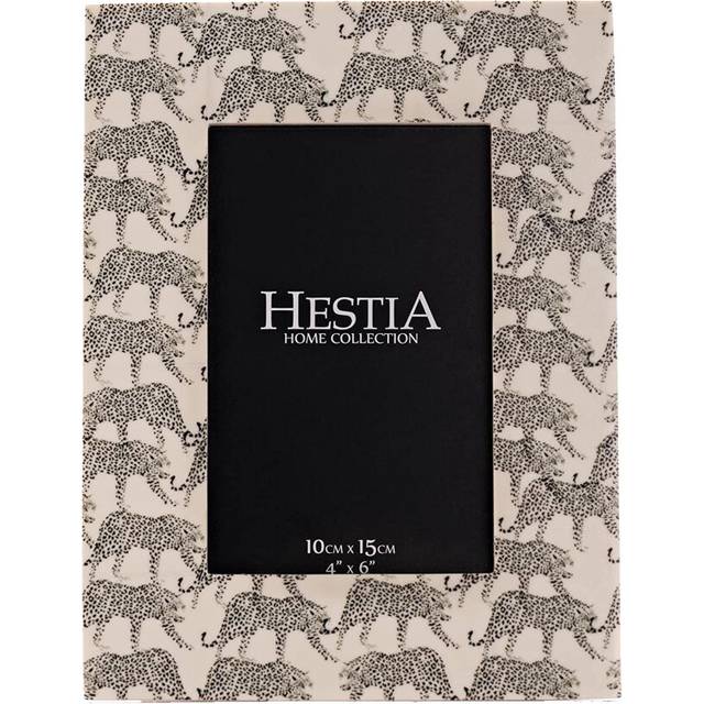 Premier Housewares Hestia Resin Jaguar Photo Frame 4 x 6 Inch - Hestia Home - Multi - A6