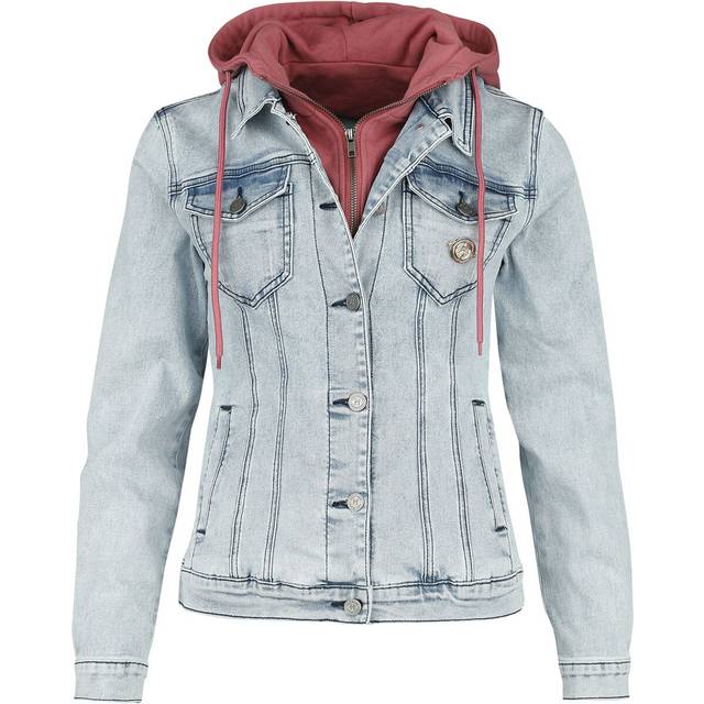 Harry Potter Jeans Jacket - Hermione - S to M - for Women - washed denim - EMP Exclusive Merchandise!