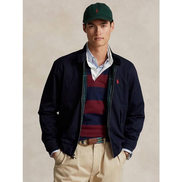 City Twill Windbreaker Jacket - Collection Navy - All-American label Polo Ralph Lauren is defined by its preppy aesthetic. Built on the brand's sporting heritage with East Coast inspired design, each collection is brimming with clean cuts, signature motifs and, of course, that pony logo.