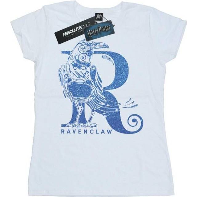 Ravenclaw Glitter Cotton T-Shirt - White