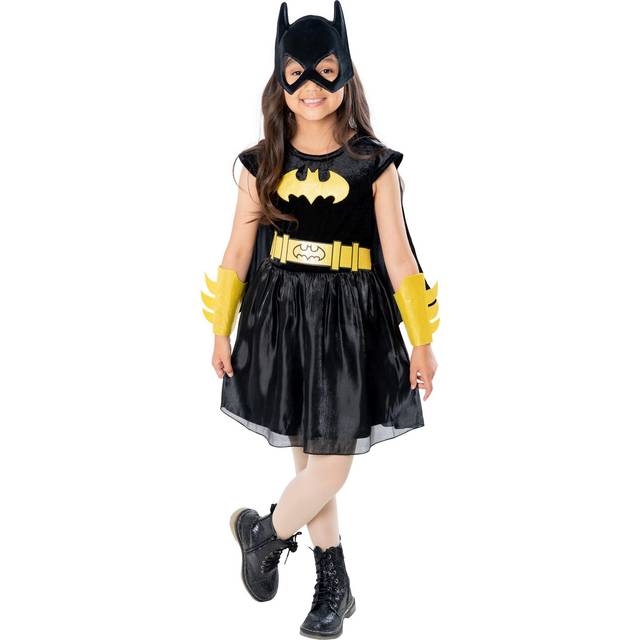 Batman Girls Refresh Core Batgirl Costume (Black/Yellow)