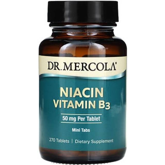 Dr. Mercola  Niacin  Vitamin B3  50 mg  270 Tablets