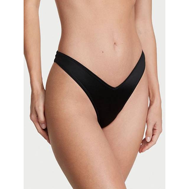Victoria's Secret Black Thong Knickers - black - X-LARGE