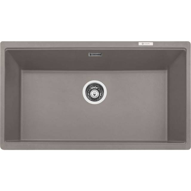 Caple LEE760MK Leesti 760 Single Bowl Undermount Granite Sink Mink