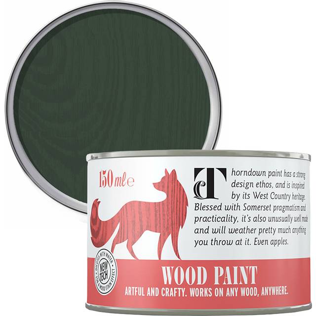 Thorndown Field Green Satin Wood Paint 150ml - Thorndown Paint