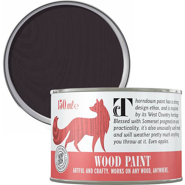 Thorndown Whortleberry Satin Wood Paint 150ml - Thorndown Paint - Purple