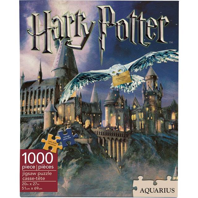 AQUARIUS Harry Potter Puzzle Hogwarts Castle 1000 Piece Jigsaw Puzzle - Officially Licensed Harry Potter Merchandise & Collectibles - Glare Free - Pre