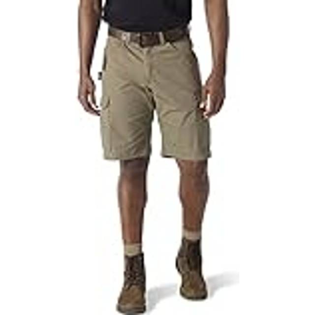 Wrangler RIGGS WORKWEAR Men 's Ripstop Ranger Short  Bark  34