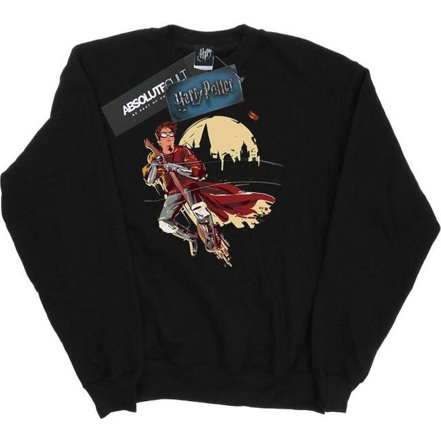 Harry Potter  Sweatshirt Quidditch Seeker  - UK L - Black - UK L