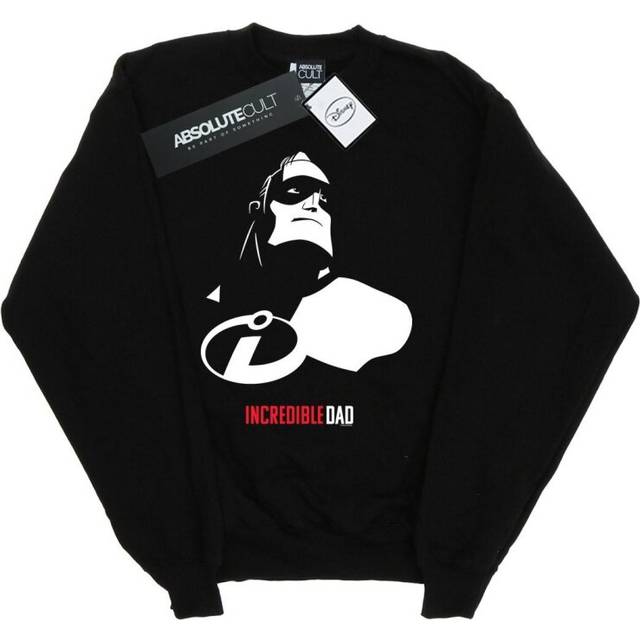 Disney Mens The Incredibles Incredible Dad Sweatshirt XXL black