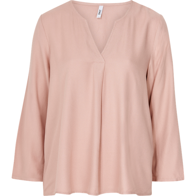 Women's v-neck top 4/5 Only onlastrid - Rose - XS