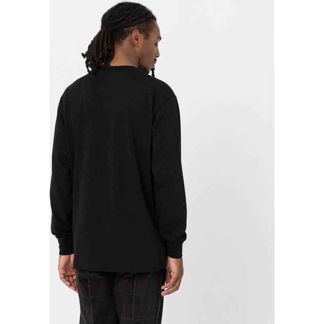 Dickies Men's Luray Long Sleeve Pocket T-Shirt Black, L