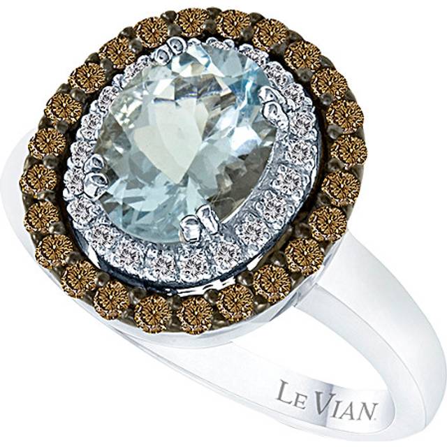 Le Vian 14K 1.91 ct. tw. Diamond & Aquamarine Ring