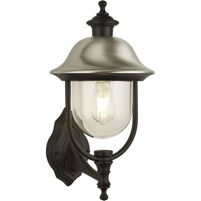 Searchlight Evolve Outdoor Lantern Wall Light - Black