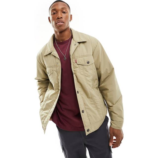 Levis Levis Relaxed Fit Padded Truck True - Beige