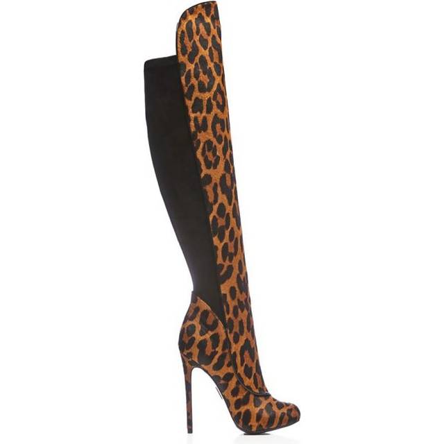 Moda In Pelle Savi Leopard Print Pony 38 Size: UK 5 / EU 38