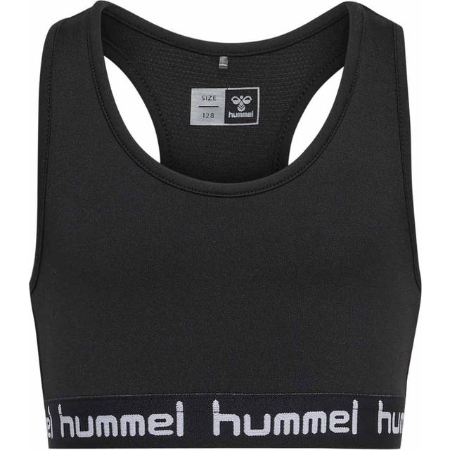 Hummel Hmlmimmi Sports TOP Stl. 5 år / 110 cm fepojkar - Bralette Från Magasin - Sort (5 år / 110 cm)