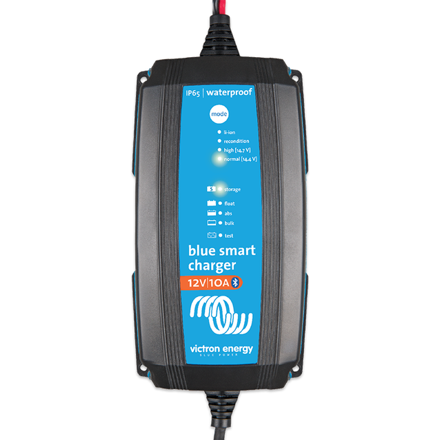 Victron BlueSmart batteriladdare IP65 12/5 med integrerad Bluetooth för alla batterityper 12 V 5A BPC120531064R
