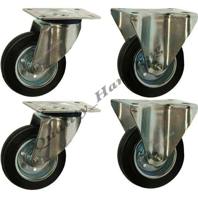 16x6.50-8 6ply Rib tyre on wheel rim - cart - trailer kit- hay bob turner tedder