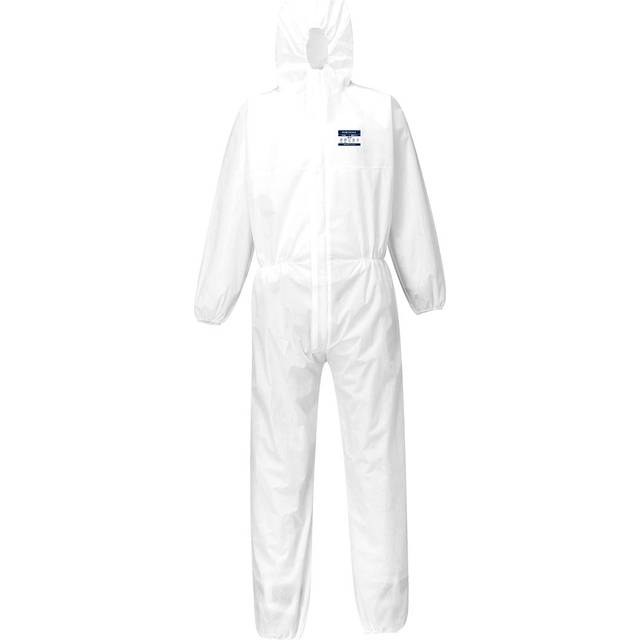 BizTex SMS Coverall Type 5/6 White Medium