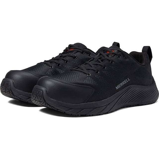 Merrell Moab Flight Carbon Fiber Mens Black Wide Work & Safety Shoes