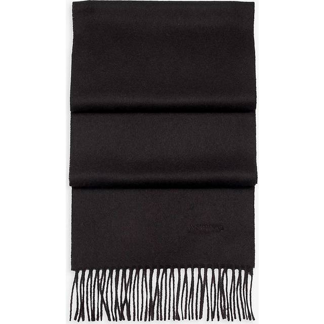 Aspinal Of London Cashmere Scarf - Black - One size