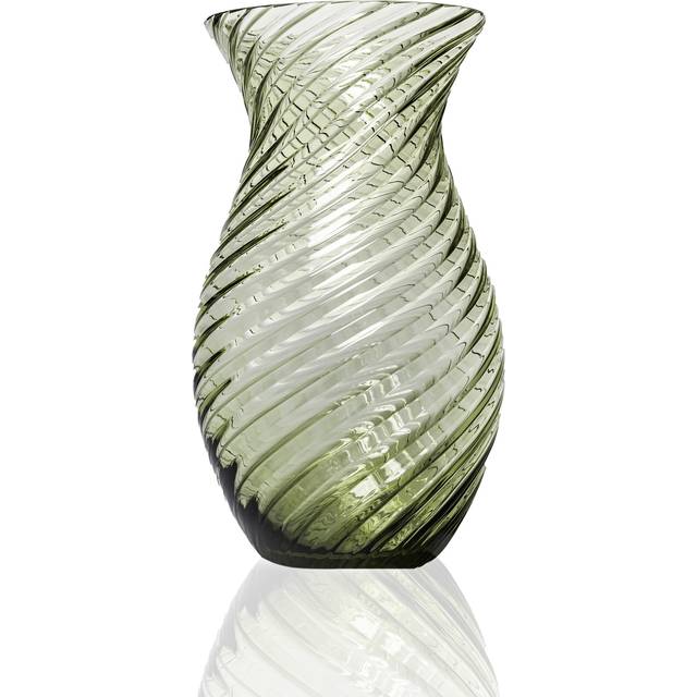 ANNA VON LIPA Oslo Vase |Grön |H25 cm