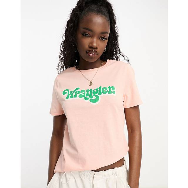 Women's T-shirt Wrangler Regular - Orange - M