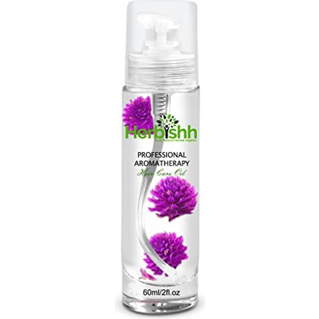 Herbishh Essential Flower Hair Oil - Organic Formula for Dry  Damaged Hair - Premium Natural Quality with 24hr Lasting Fragrance