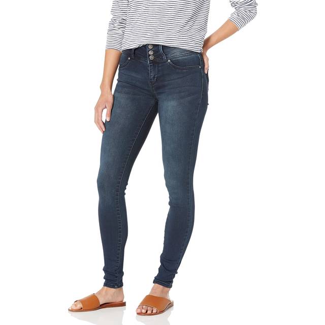 WallFlower Women's Sassy Skinny High-Rise Insta Soft Juniors Jeans (St
