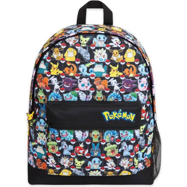 Pokemon school bag, kids backpack with detective pikachu