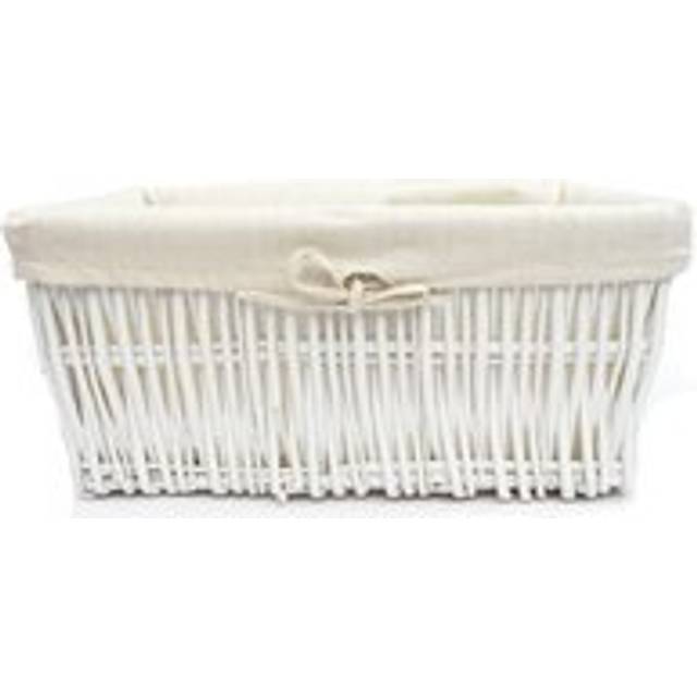 (PINE, SMALL) Wider Big Deep  Wicker Storage Basket