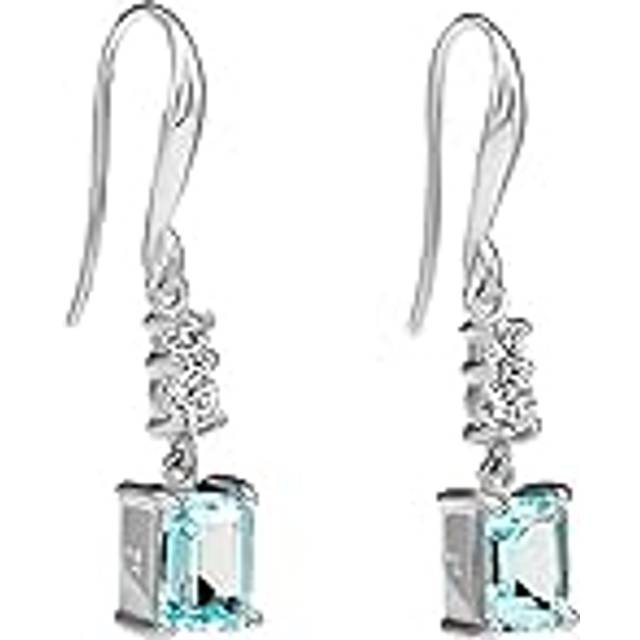 Orphelia 'Fira' WoMens 925 Sterling Silver Drop Earrings - ZO-7571 - One Size