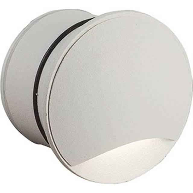 Edit Ithaki LED Recessed Outdoor Wall Light - White