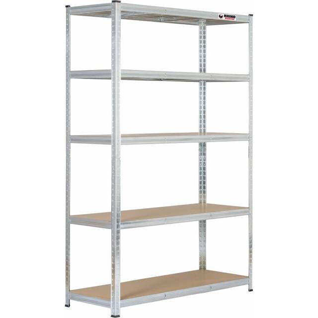 6 Bays|180x120x45cm |Galvanised |Boltless Garage Shelving Unit |1000kg