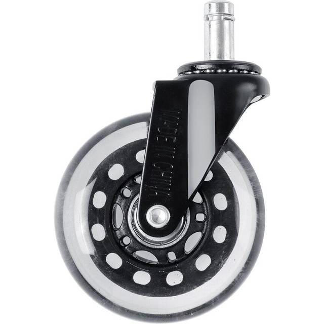 5pcs Office Chair Wheel Rollers Furniture Caster Replacement Swivel Rubbers