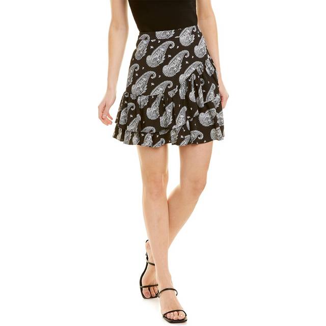 Ted Baker Lanee Printed Tiered Frill Mini Skirt