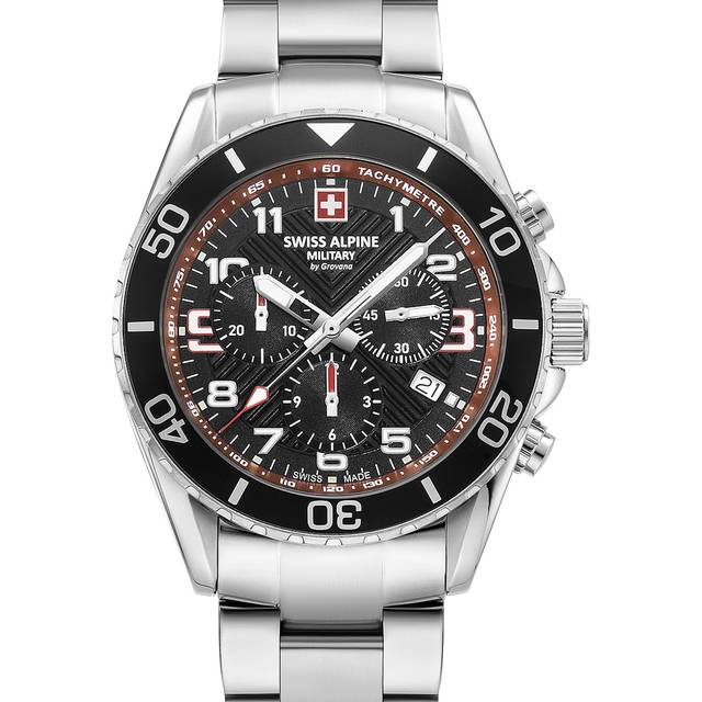 Swiss Alpine Military 7029.9136 Raptor Chronograph Herrenuhr 42mm 10ATM