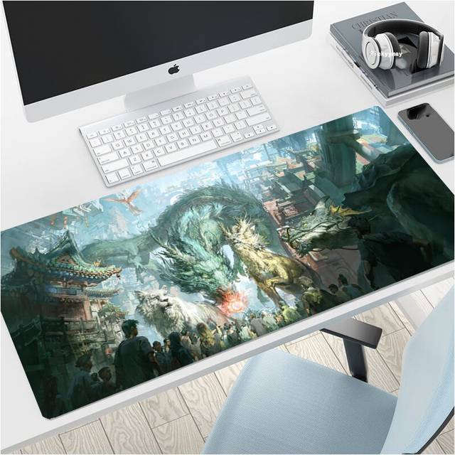 (a-beast (8) 500x1000x3mm) Oriental beast Mouse Pad 900X400MM Pad Mouse PC Game Carpert Computer Padmouse Micemat Gaming Mousepad Gamer Keyboard Mouse